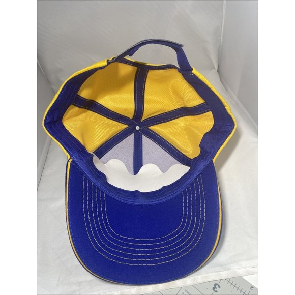 Chase Elliott NAPA Racing Hat Blue Yellow Signature Adjustable - Picture 5 of 6